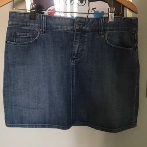 J crew sz 6 denim skirt